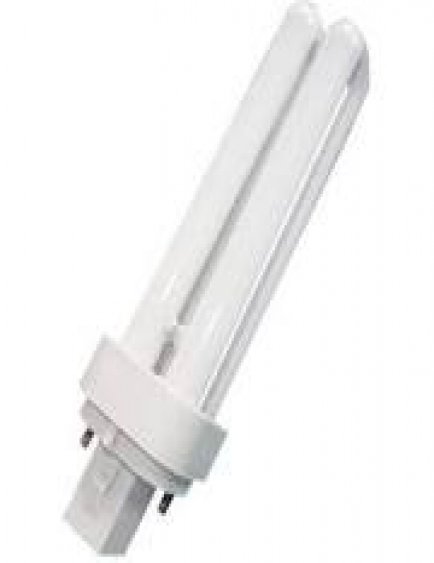 General 13Watt Tasarruflu Sarı Beyaz PLC Ampul 2 Pin G24 Duy
